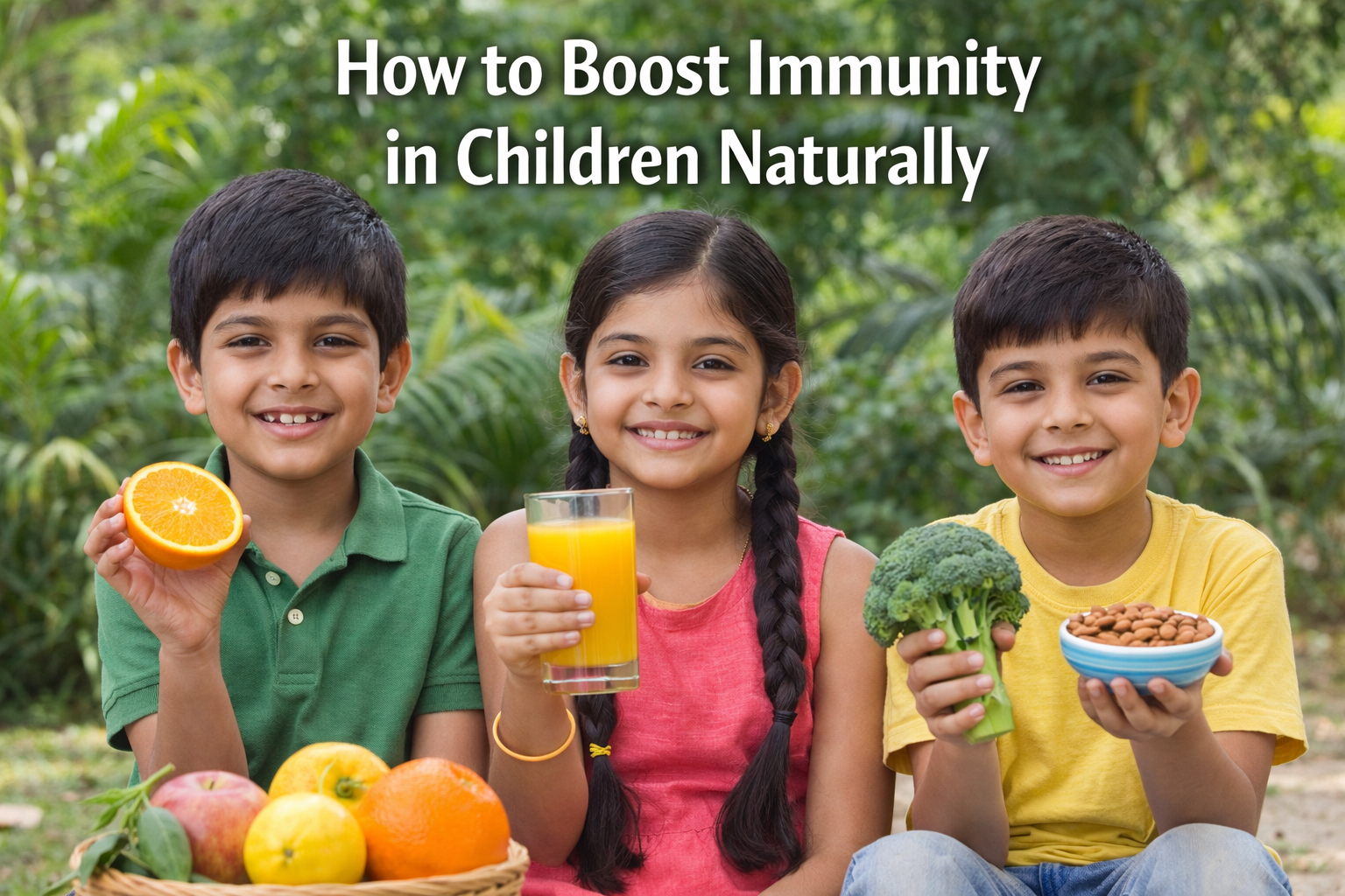 How to Boost Immunity in Children Naturally